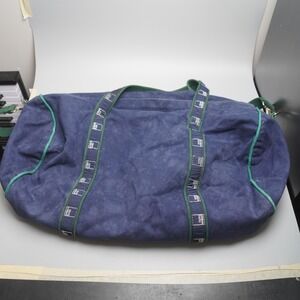 Goldman Sachs Scarborough & Tweed Canvas Duffle Bag‎ Blue Green Corporate Swag